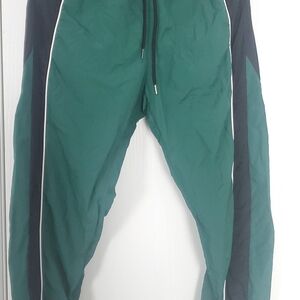 Forest Green and Black Joggers